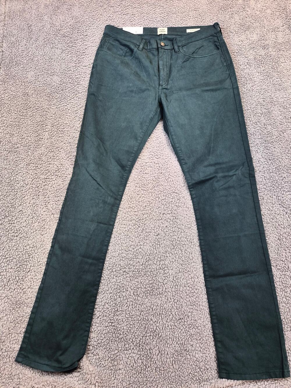 NWT Flint and Tinder Chinos Men's Size 33x34 Slate Slim Fit (1225)